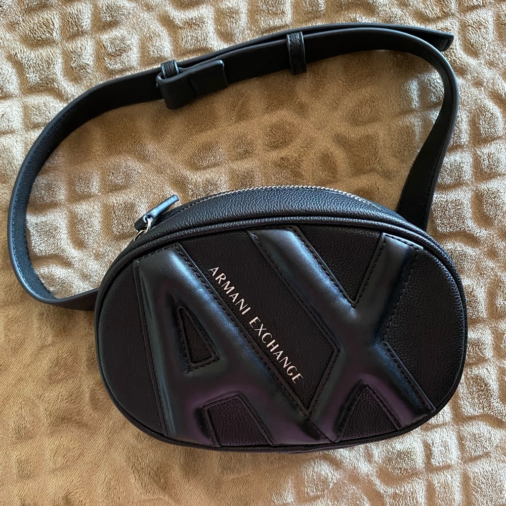 Armani Exchange belt bag.  Used once!